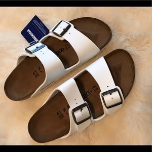 Birkenstock’s sandals new with the tag